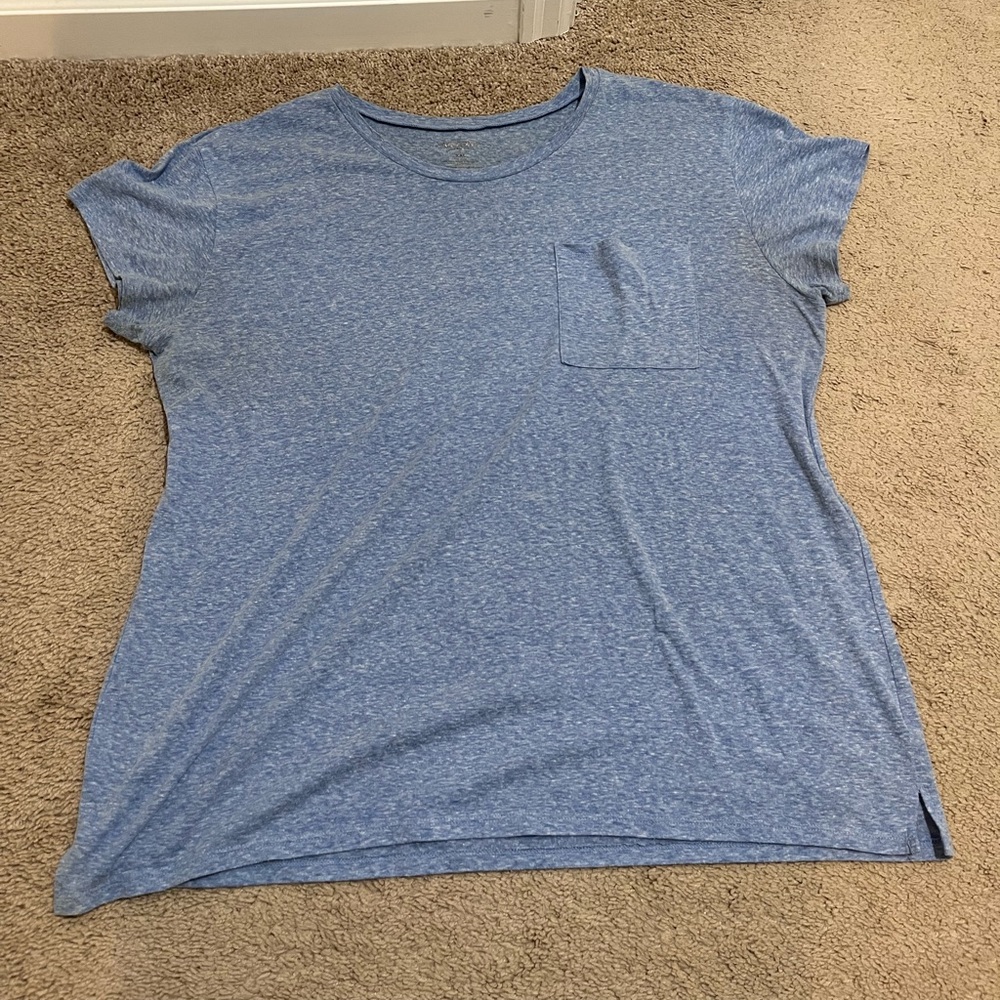 This top is slightly worn but no spots on it.